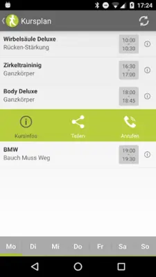 Deluxe Fitness android App screenshot 1