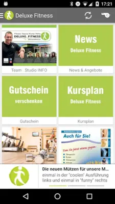 Deluxe Fitness android App screenshot 7